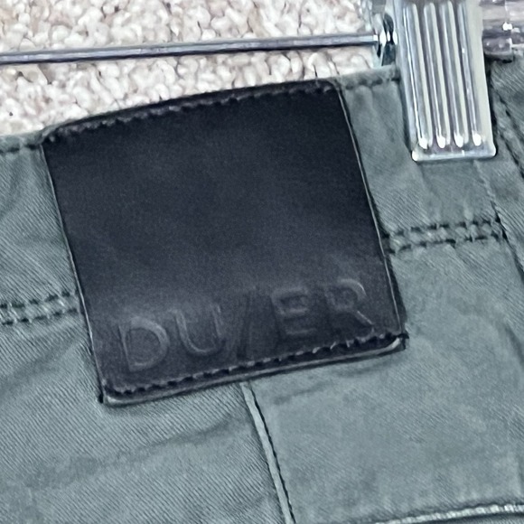 DU/ER Adventure Pants Mens 32 Military Green Cargo Flex Water Repel Live Free - Picture 7 of 8
